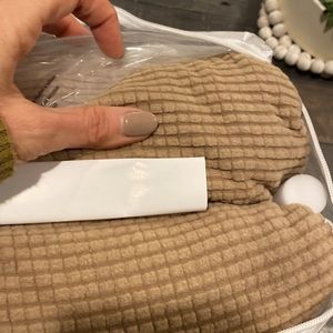 Sofa Slipcover, beige color, brand new in package